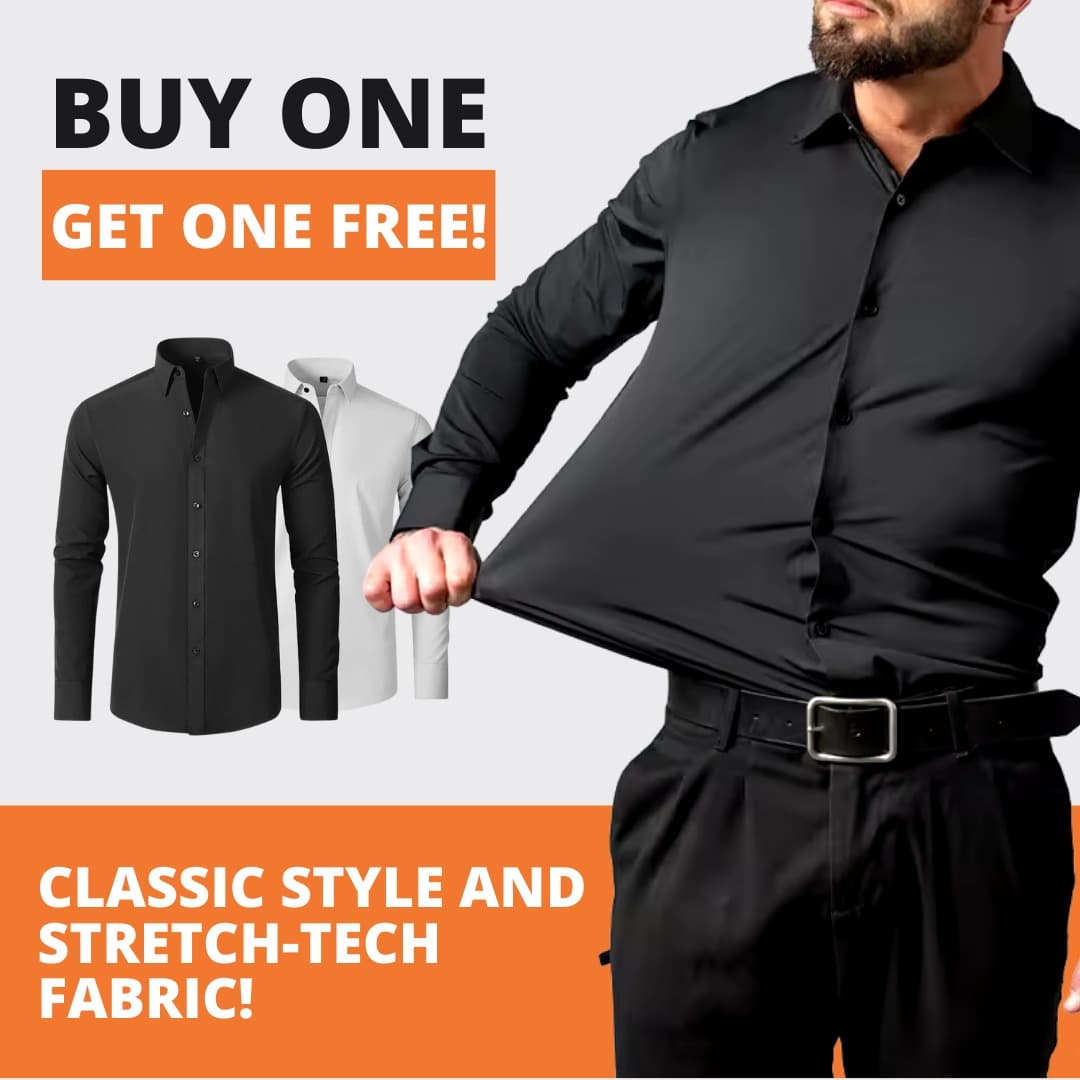 [BUY 1 GET 1 FREE] - FlexTech Dress Shirt