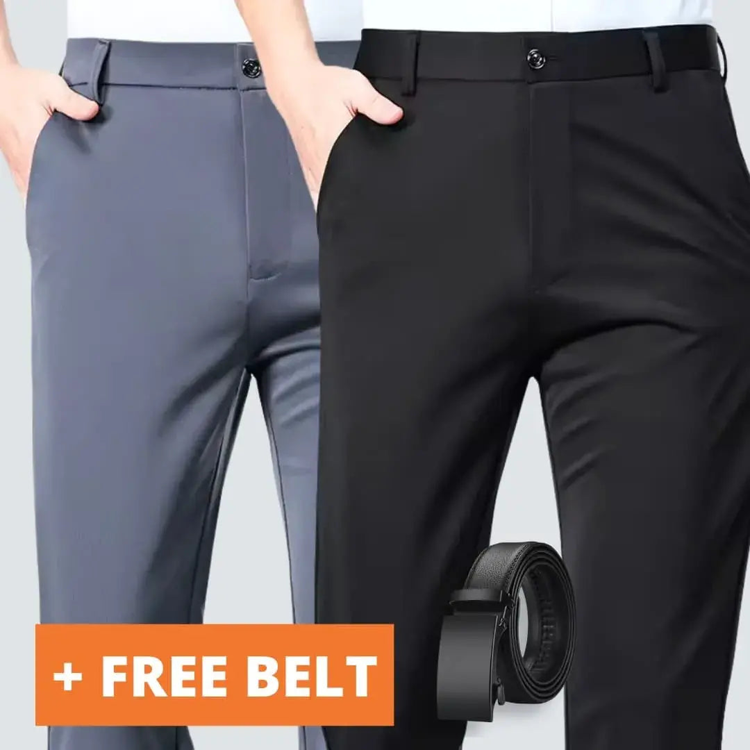 [BUY ONE GET ONE FREE + FREE BELT] - FlexTech Trousers