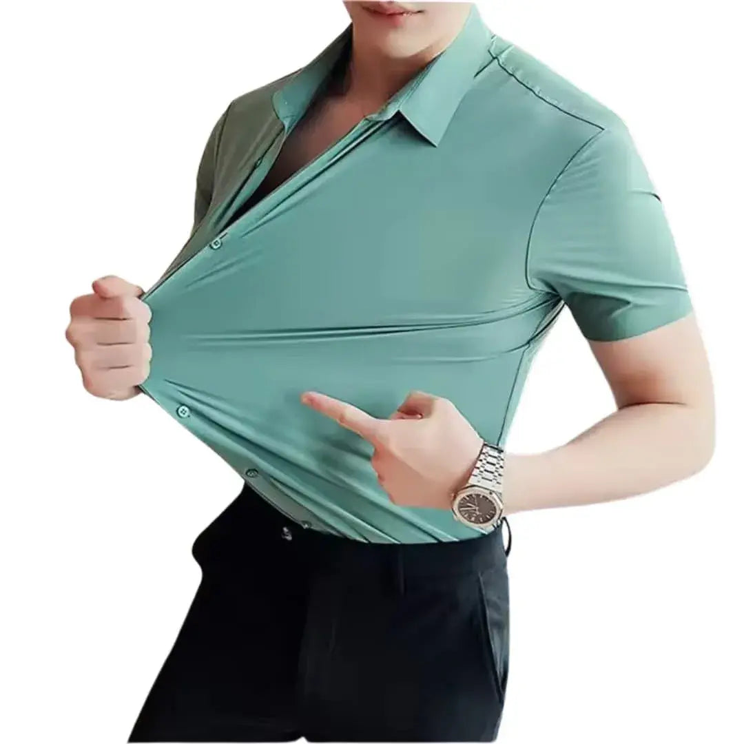 Essential Slim Short Sleeve Shirt